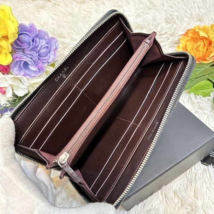 ☆極美品☆CHANEL シャネル マトラッセ ココマーク キャビアスキン