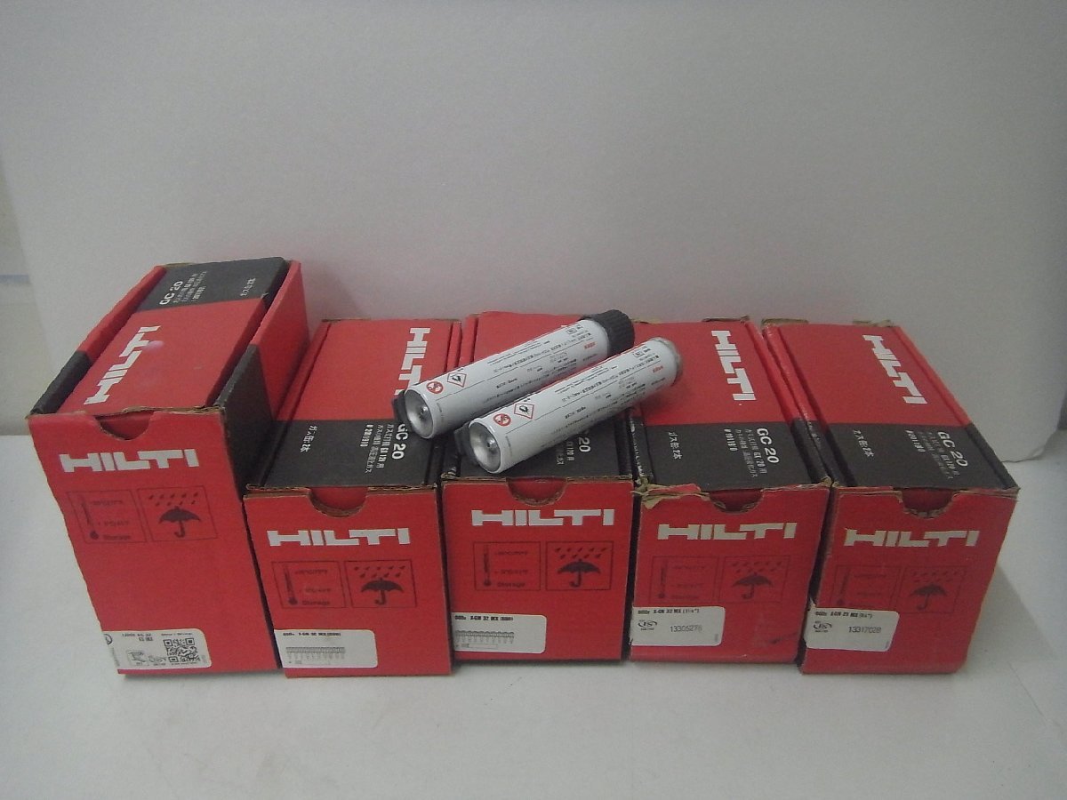 ヤフオク! - 12□/Zク2902 HILTI ガスピン ガス式鋲打機用...