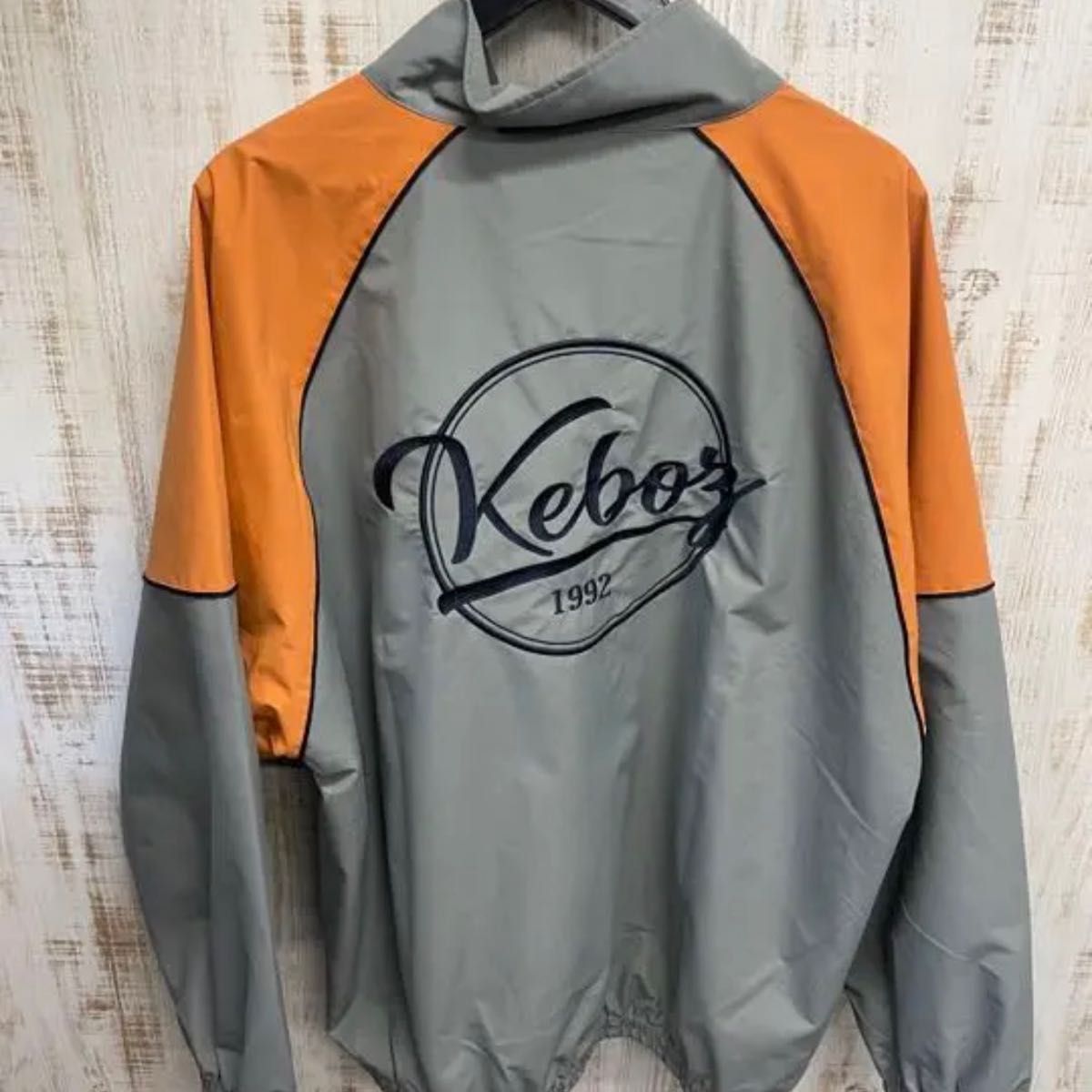 本日限定 KEBOZ 2TONE TRACK JACKET ネイビー ケボズ L econet.bi