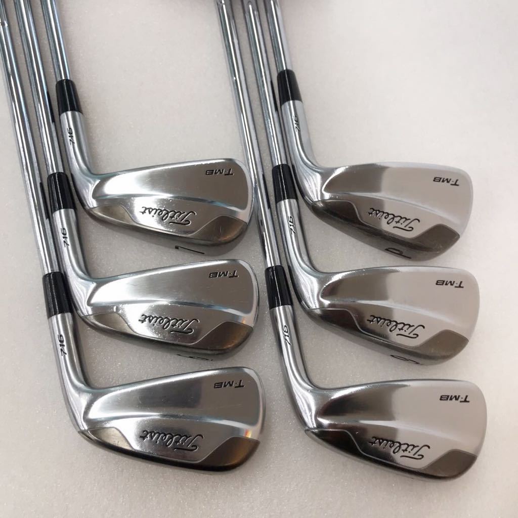  【即決価格】【アイアンセット】タイトリスト／T-MB 716／KBS TOUR 125／5-9.P／6本／FLEX S＋_画像1