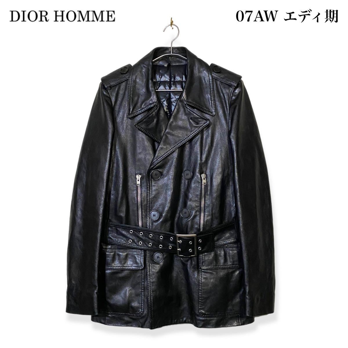 Yahoo!オークション - 07AW Dior HOMME エディ期 ライダースJK Yahoo!オークション - 07AW Dior HOMME エディ期 ライダースJK