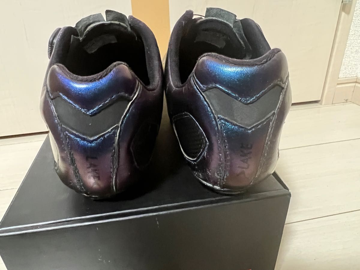 Lake CX332 カメレオンブルー 3穴 EU 41ワイド 41Wide 25 6cm Lake CX332 カメレオンブルー 3穴 EU 41ワイド 41Wide 25 6cm