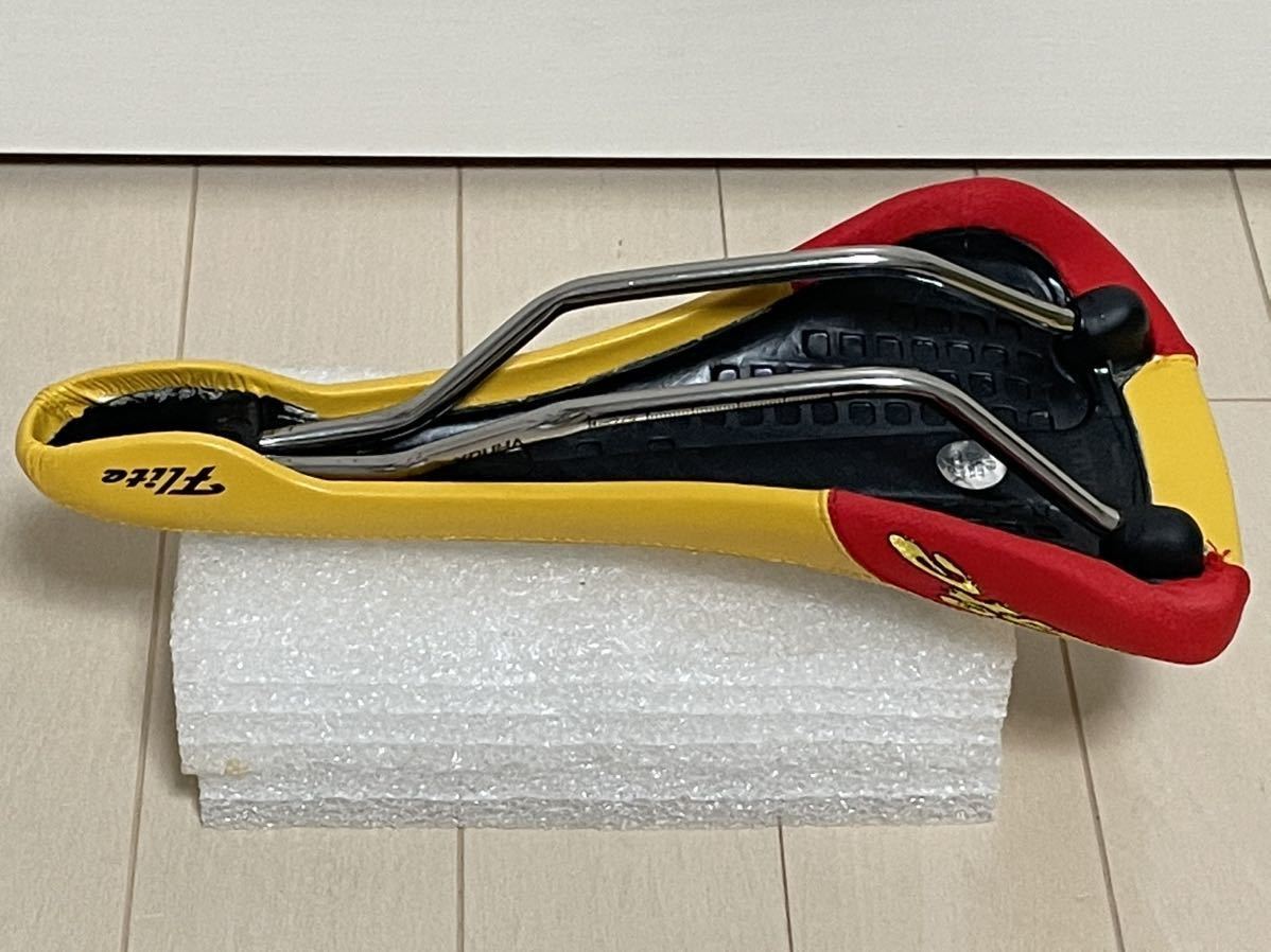 希少】SELLE ITALIA セラ イタリア FLITE Marc Pantani フライト 希少】SELLE ITALIA セラ イタリア FLITE Marc Pantani フライト