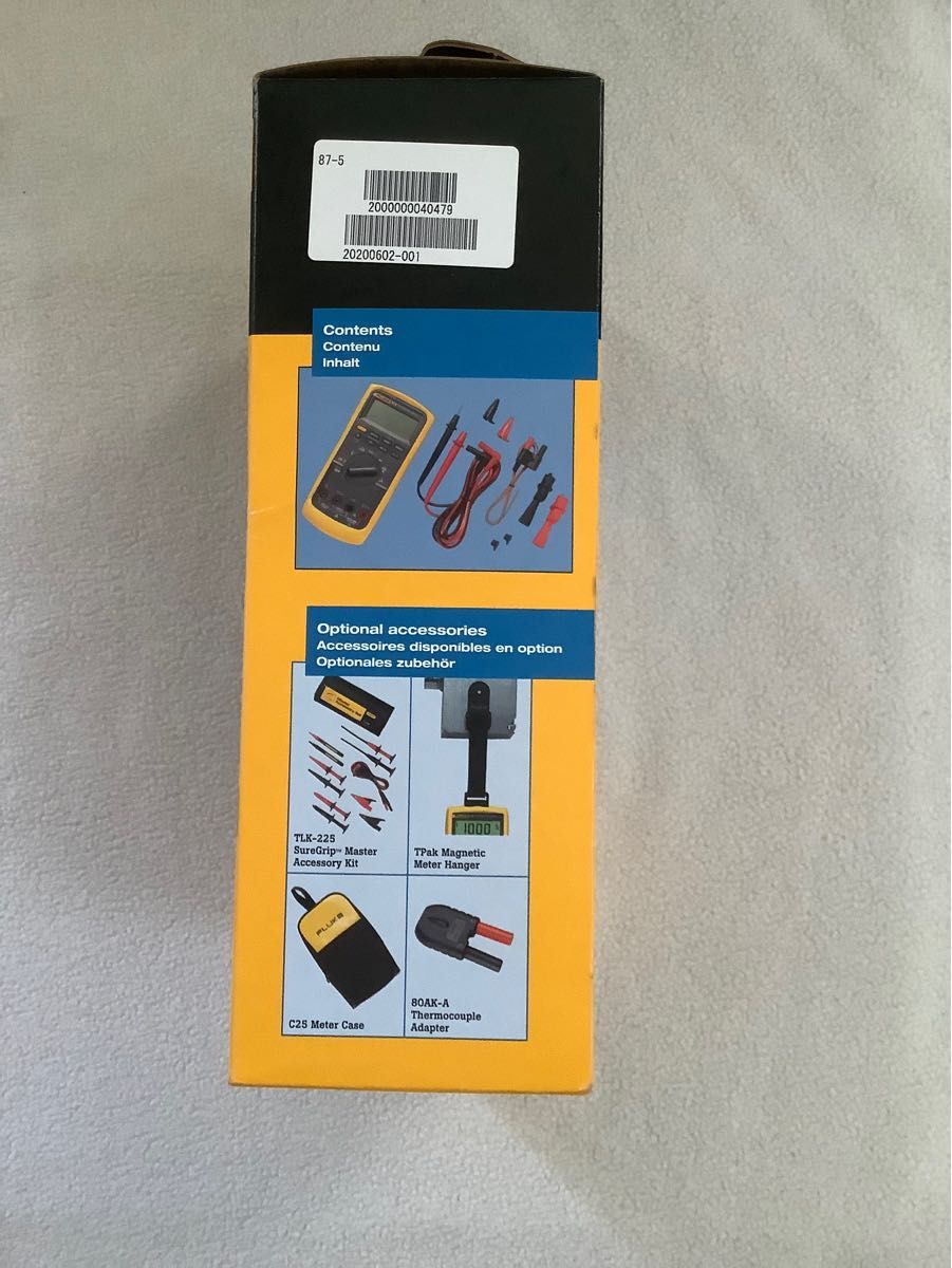 FLUKE デジタルマルチメーター 87V (87-5) 新品 | noonanwaste.com