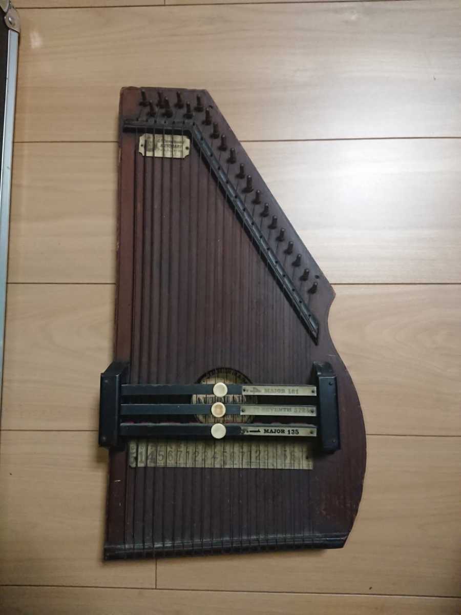 【1886年製?】Zimmermann AutoHarp オートハープ 骨董品 ビンテージ楽器の画像1