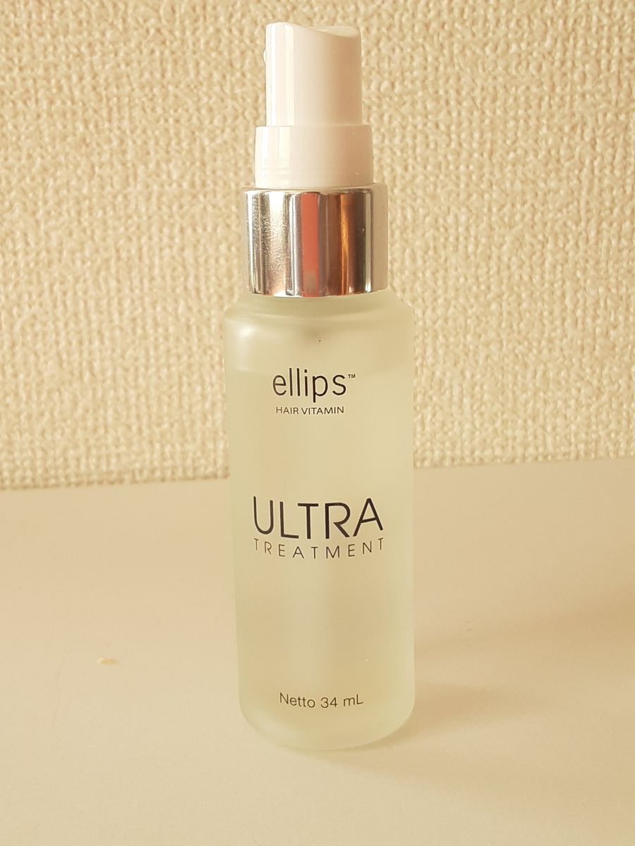 ☆使いかけ☆ellips エリップス ヘアオイル ウルトラトリートメント 洗い流さないヘアトリートメント アウトバス 34ml