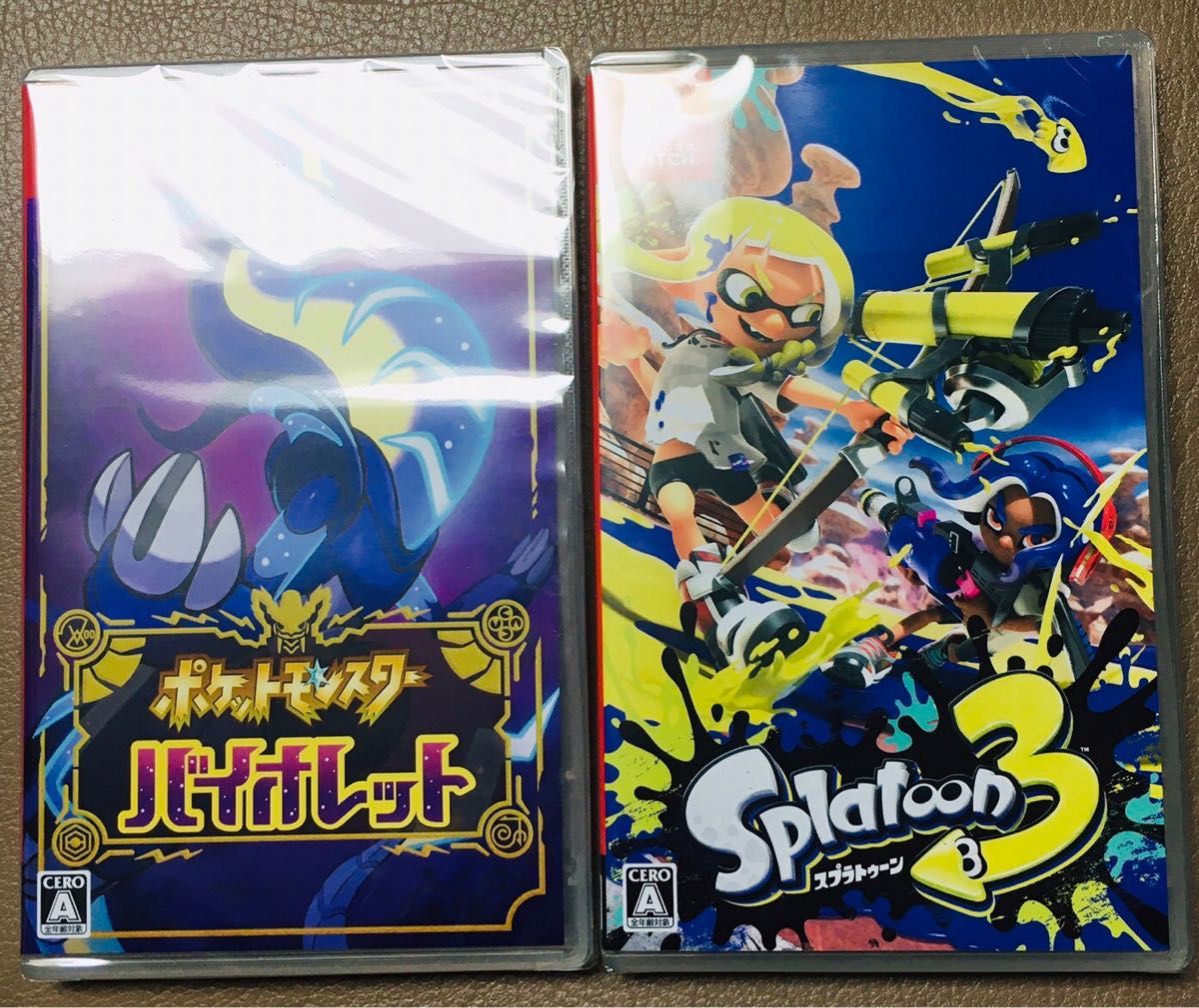 新品未開封 送料無料 Switch ポケットモンスター バイオレット&スプラ