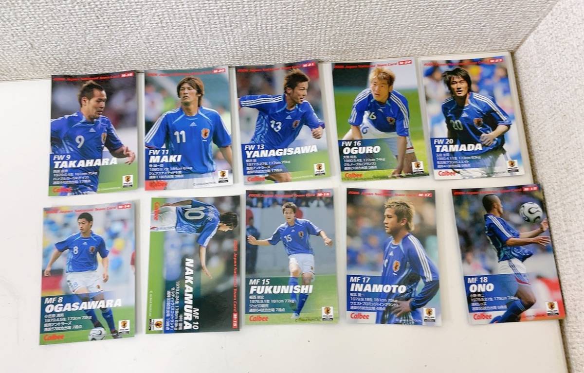 サッカーカード 日本代表 柳沢敦選手 - フットサル