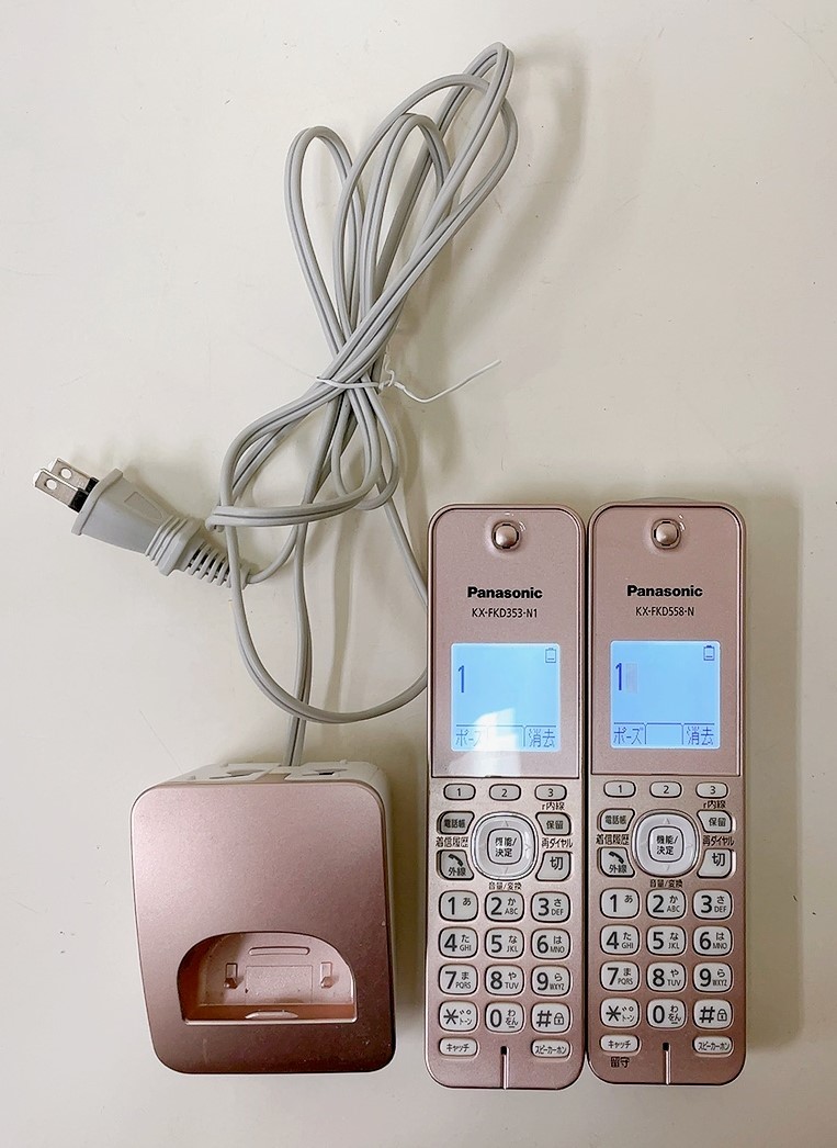 Panasonic パナソニックコードレス電話機・子機セット VE-GD56-N/KX 
