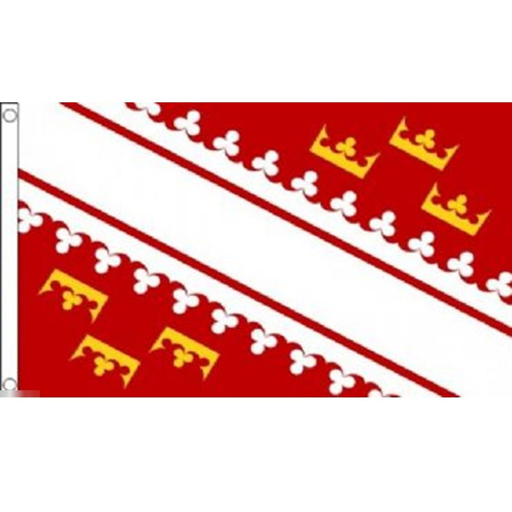 海外限定 国旗 アルザス地域圏 フランス 特大フラッグ_画像1