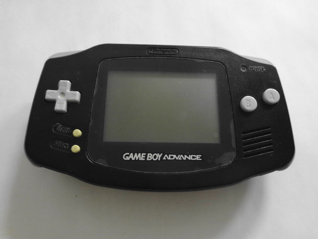 GB23-001 junk treatment nintendo Nintendo Game Boy Advance GBA body only black black AGB-001 retro game electrification verification settled 