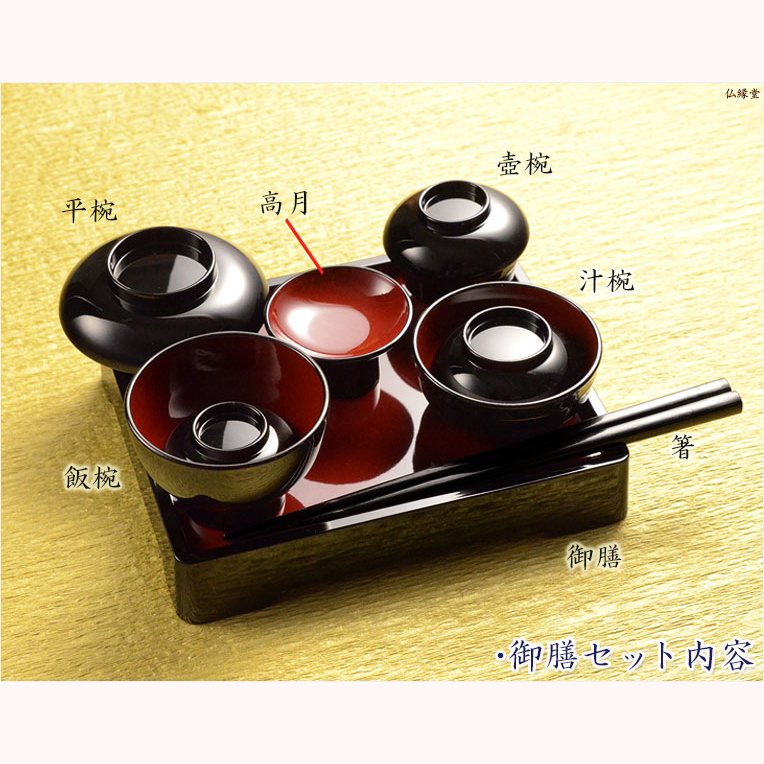 .. decoration [ Kyoto crepe-de-chine . serving tray set edge .. ..7 point set .(..): black coating * inside .5.0 size ] free shipping 
