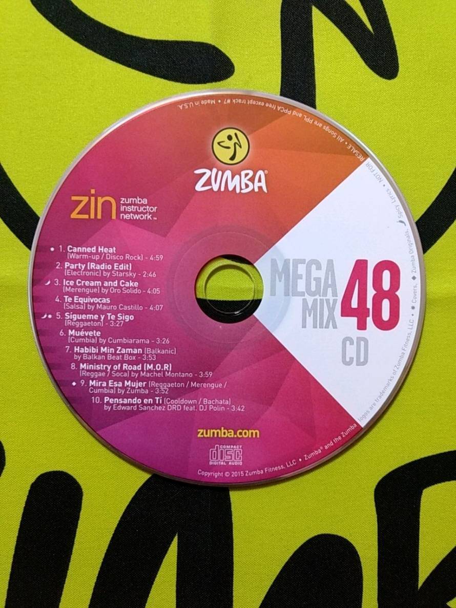 ZUMBA　ズンバ　MEGAMIX41～MEGAMIX50　CD　10枚セット_画像9