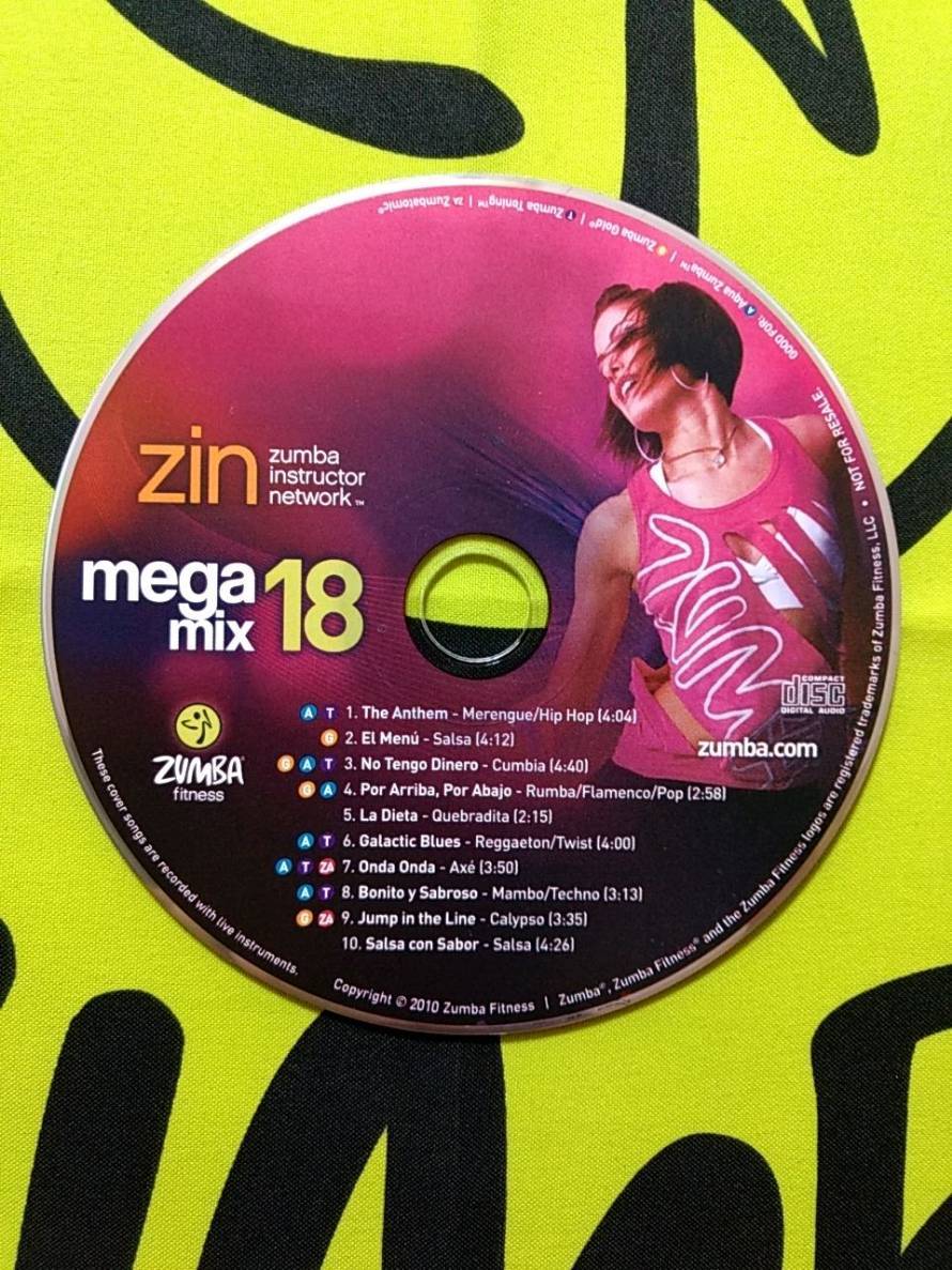 ZUMBA ズンバ MEGAMIX11~MEGAMIX20 CD 10枚セット | noonanwaste.com