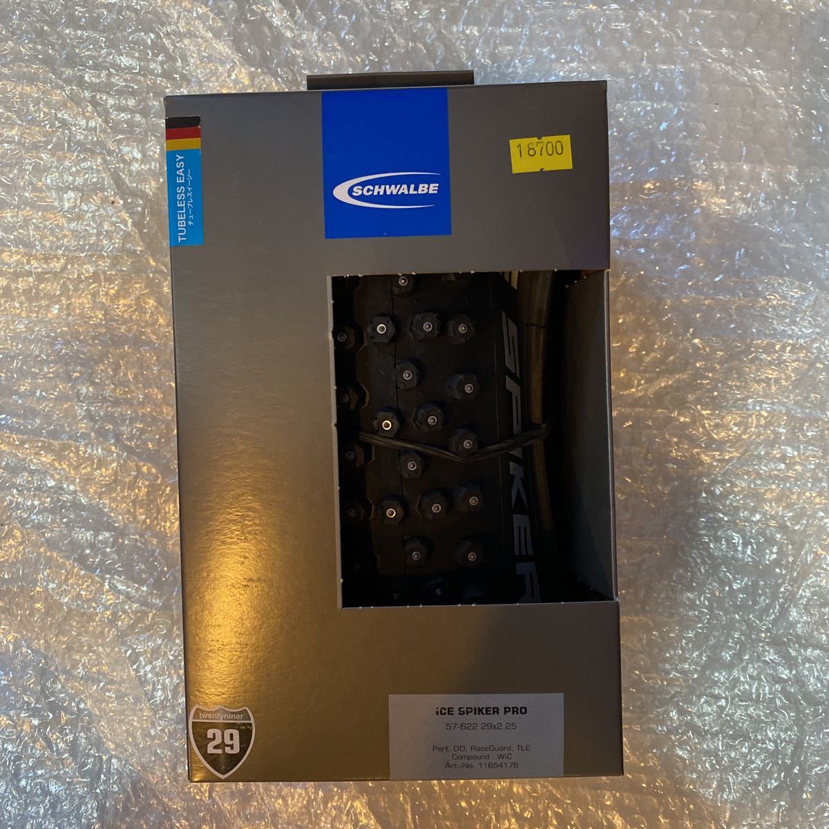 SCHWALBE スパイクタイヤ アイス スパイカープロ 29×2.25 新品未使用