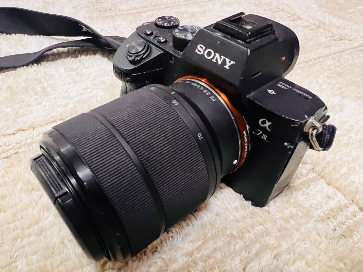 SONY a7Ⅲ ソニー 標準レンズ　三脚　清掃セット　その他　付属品付き_画像4