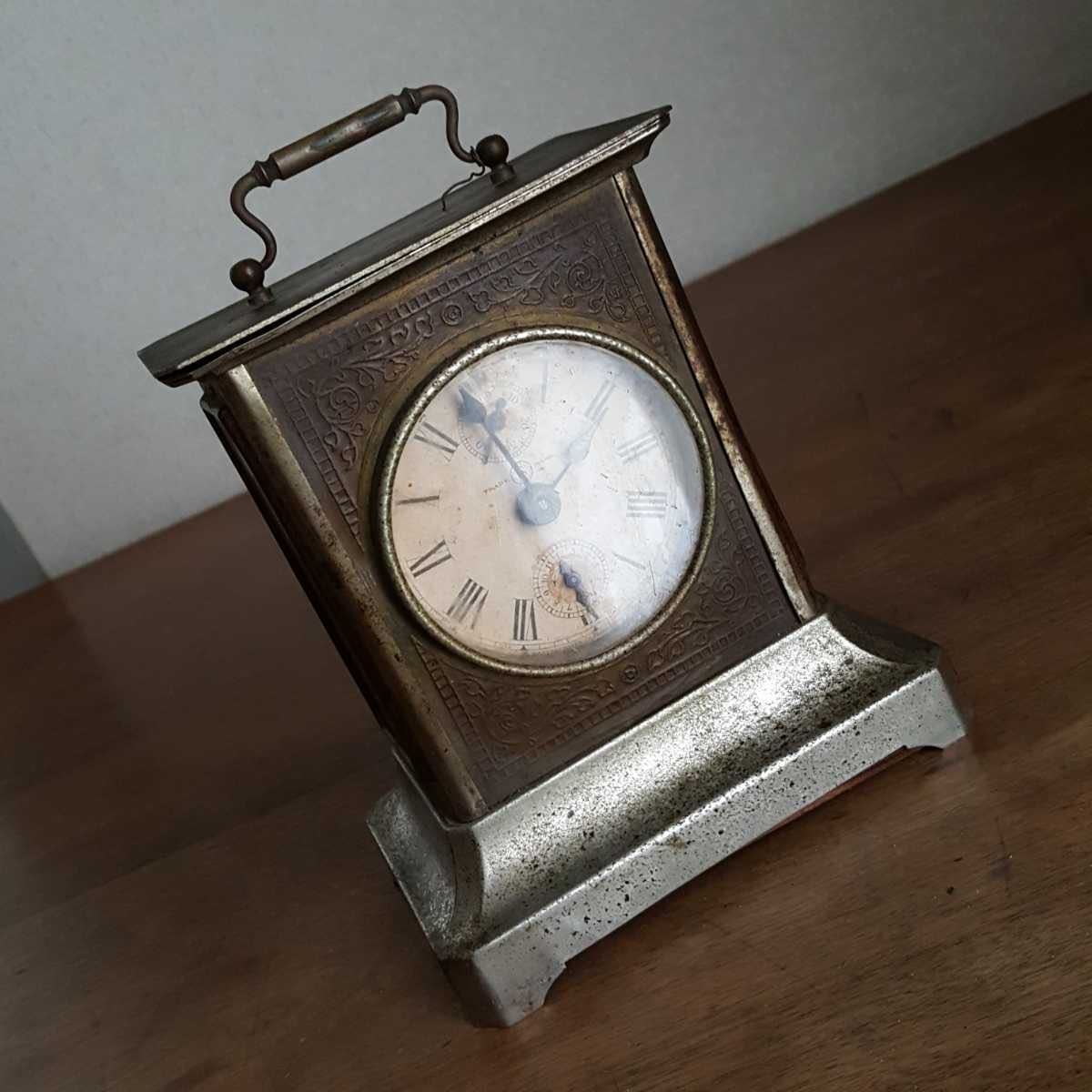 欲しいのアンティーク/コレクション蔵出 当時物 精工舎 置時計 SEIKOSHA JAPAN 日本製 国産 時計