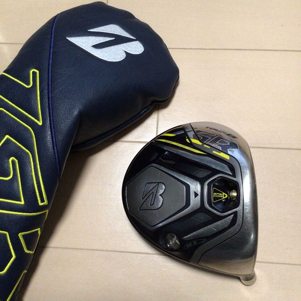 ブリヂストン TOUR B JGR 10.5度 ドライバー (2019) ヘッドのみヘッドカバー付