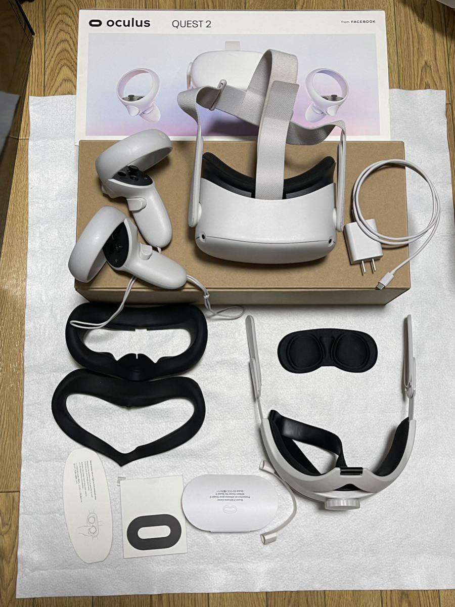 美品 oculus QUEST2 256GB VRヘッドセット-