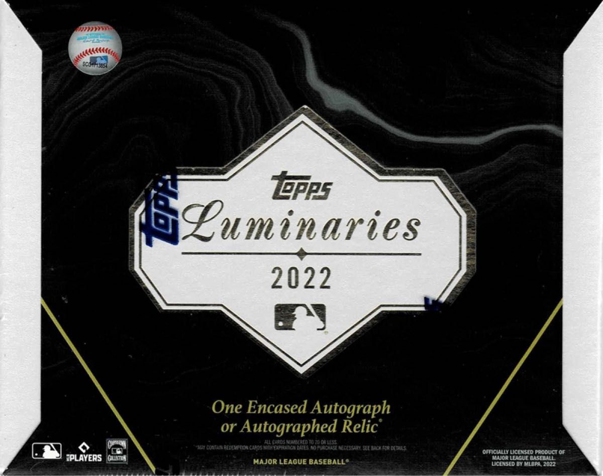 いいスタイル ラスト1点 未開封シュリンク付き TOPPS luminaries 2022