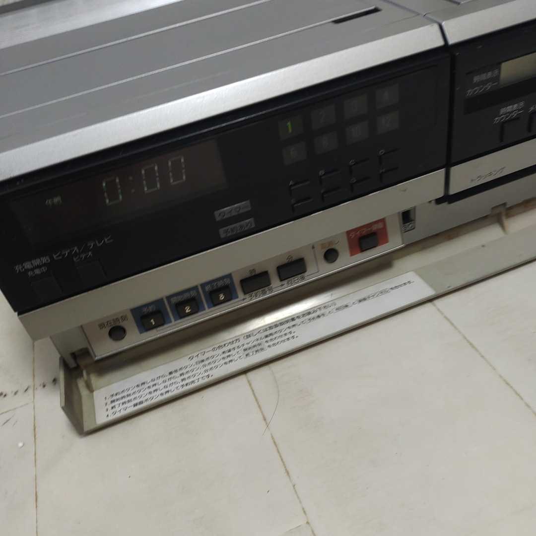 HITACHI 中古 MASTACS マスタックス VT-7 VHSビデオデッキの画像4