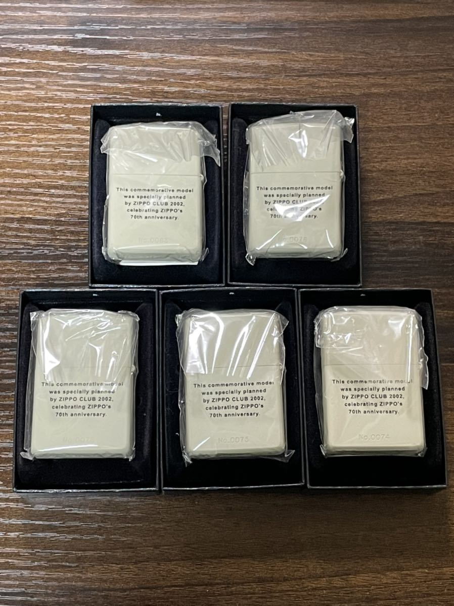 zippo WINDY 70th anniversary 5点セット ウィンディ 70周年記念 2002