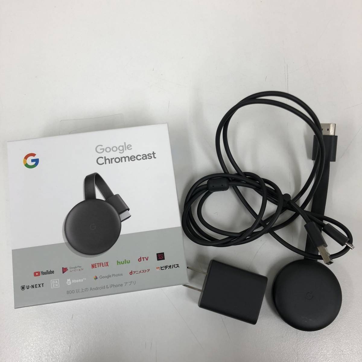 新品未使用　Google Chromecast 第３世代　GA00439-JP