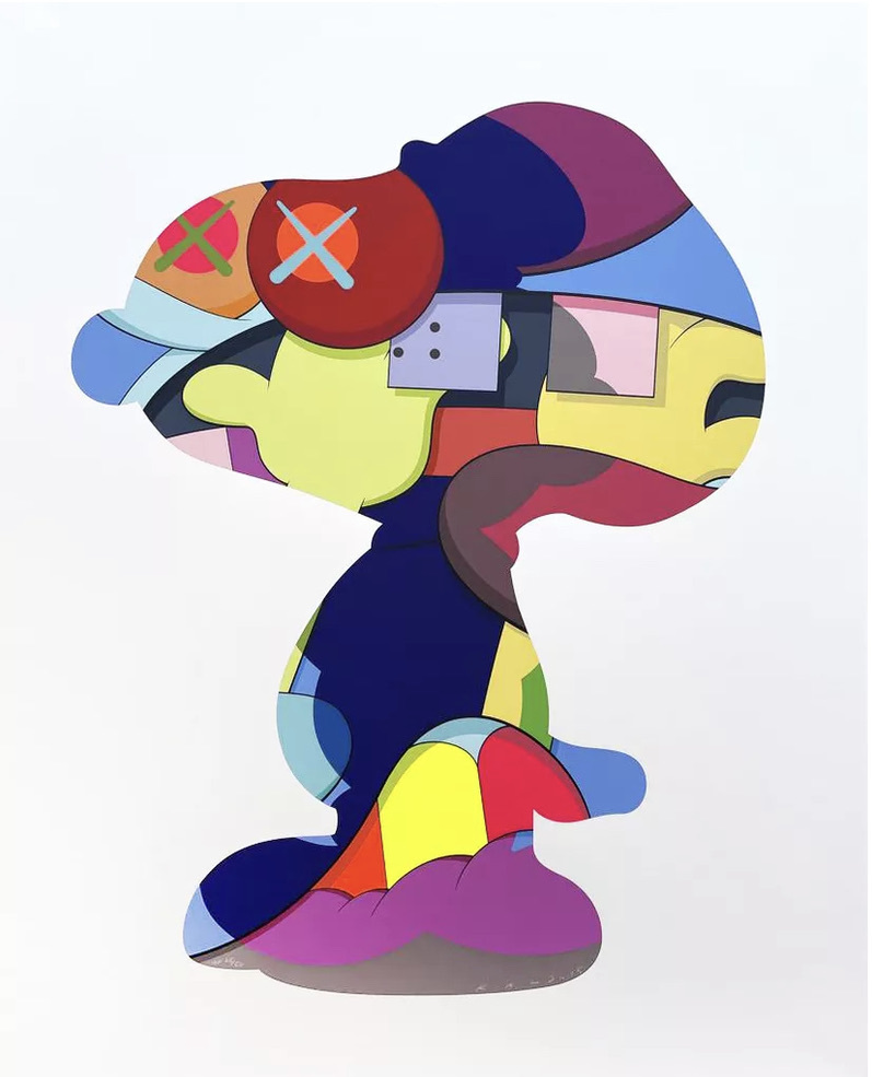 KAWS/カウズ Offset print「STAY STEADY」リプロダクト-