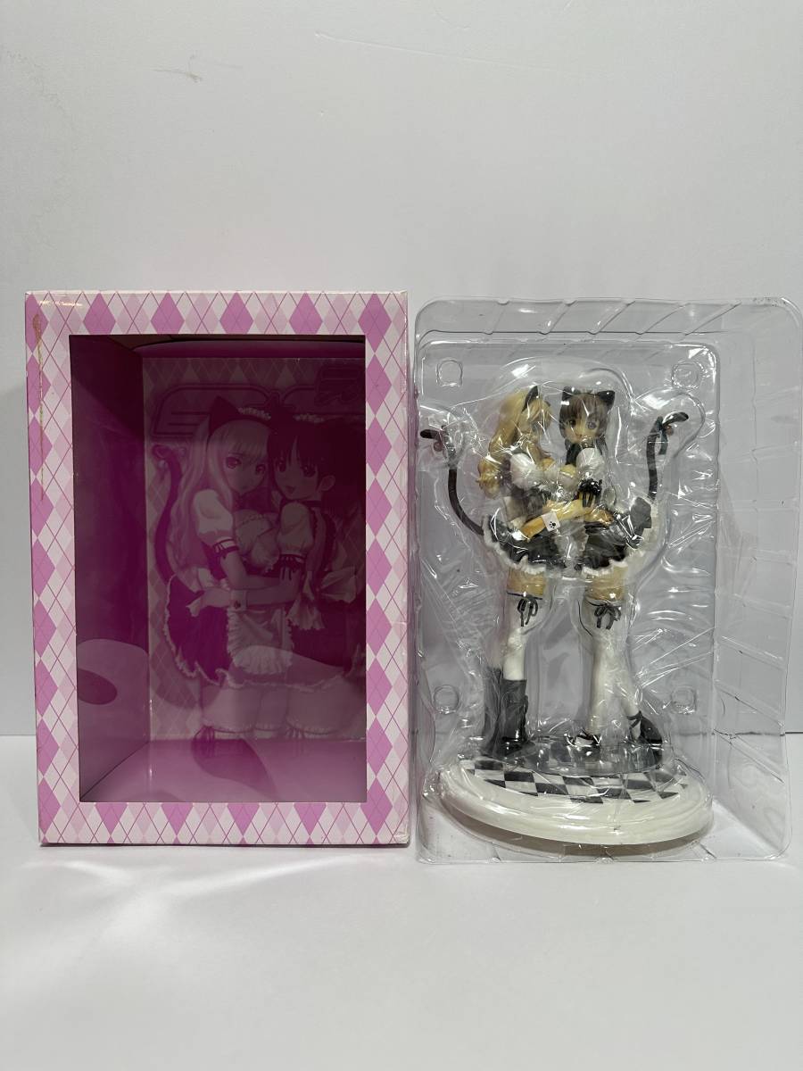 送料込 宮川武 E☆2えつ ネコみみメイド ピンクver フィギュア - www