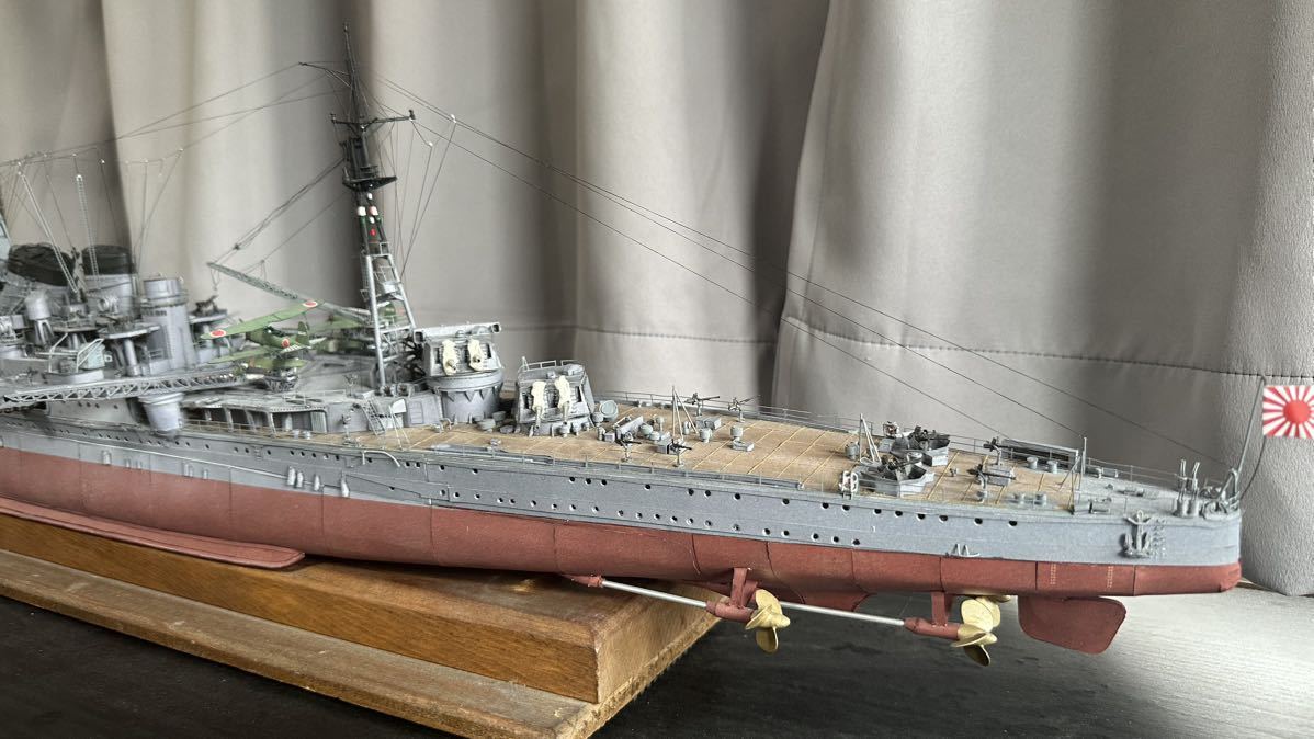 Yahoo!オークション - 1/200 重巡洋艦 高雄 1944仕様 カード Yahoo!オークション - 1/200 重巡洋艦 高雄 1944仕様 カード