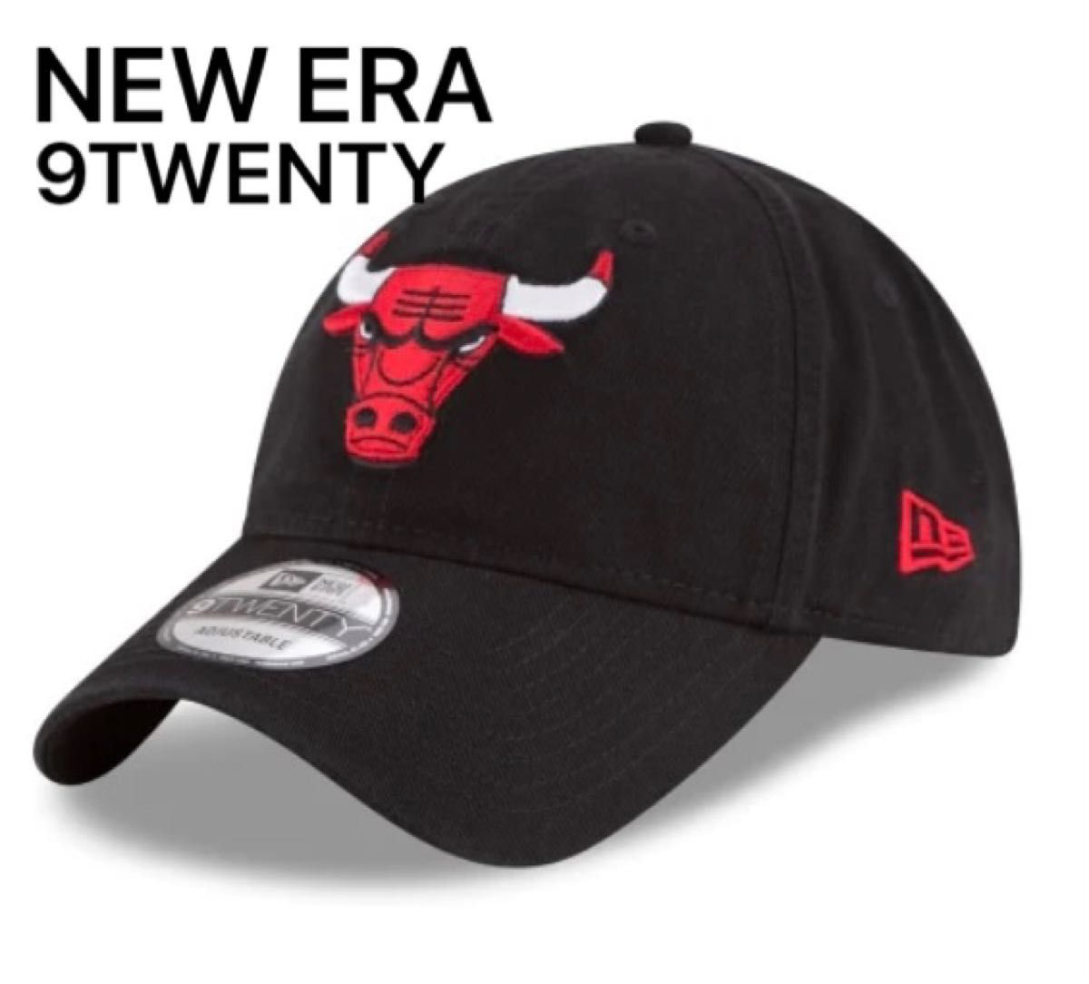 NEW ERA 9TWENTY CHICAGO BULLS ニューエラ シカゴブルズ ブラック NBA 920 BLACK