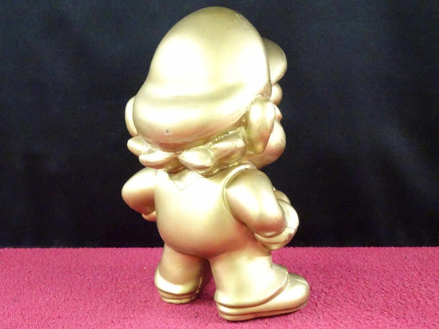 NINTENDO 金のマリオ像 店頭展示用 非売品 ジャンク品【GH】