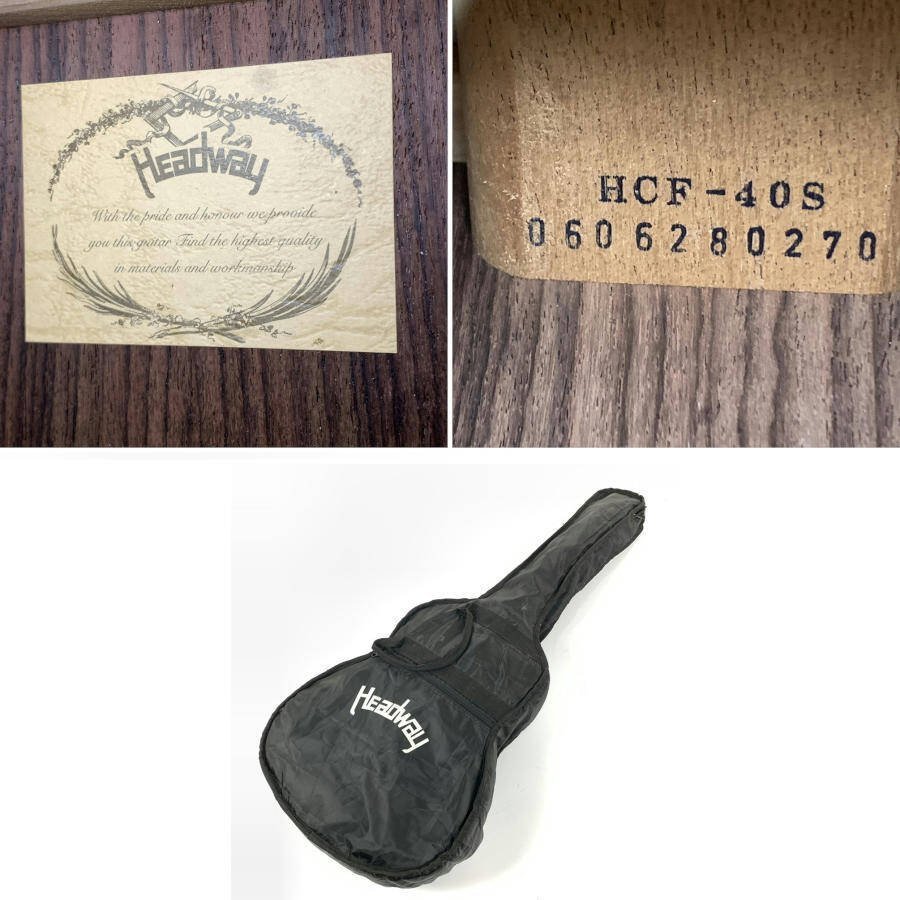 HEADWAY HCF-40S 楽器/器材 アコースティックギター 楽器/器材