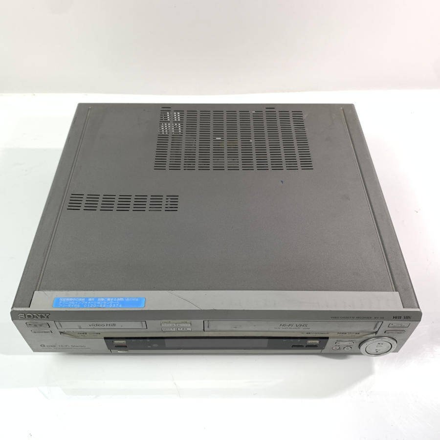 SONY WV-H6 Hi8/VHS ビデオデッキ●ジャンク品の画像6