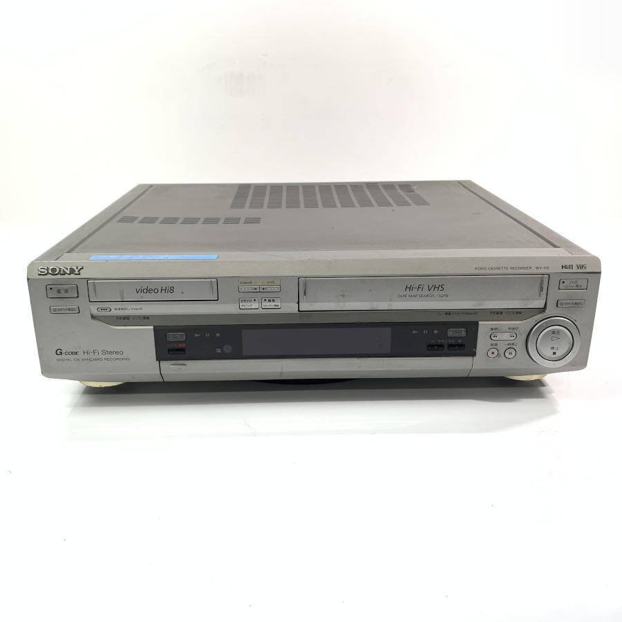 SONY WV-H6 Hi8/VHS ビデオデッキ●ジャンク品の画像1