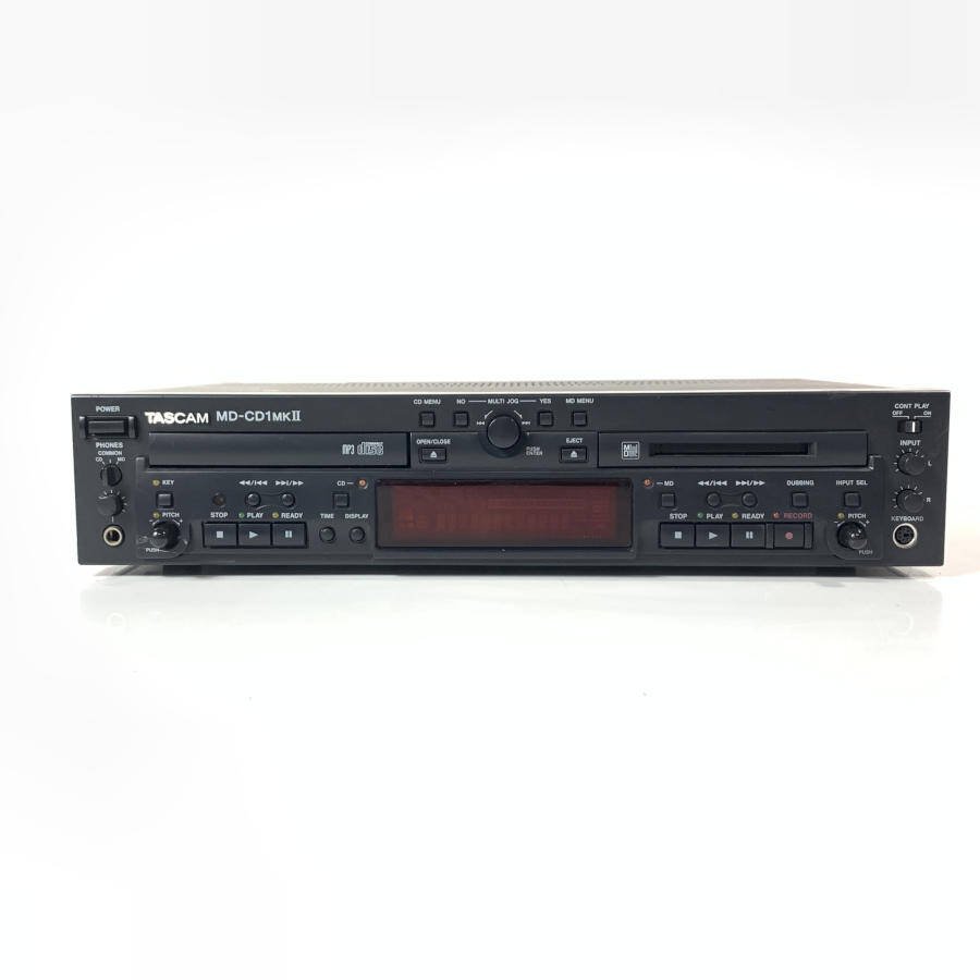 TASCAM CDプレーヤー/MDレコーダー デッキ MD-CD1MKⅡ-