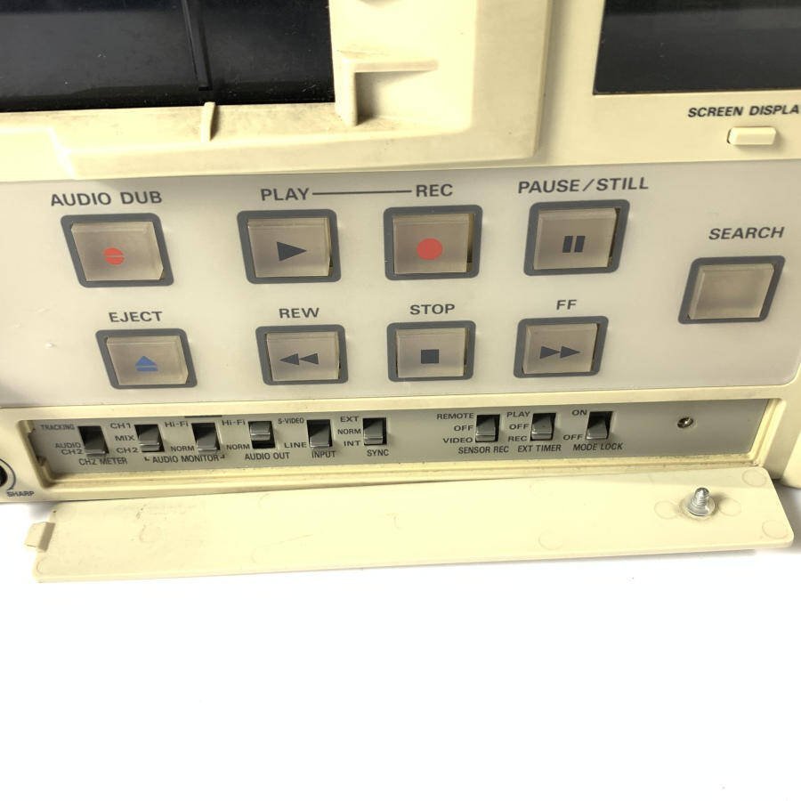Panasonic AG-7350 業務用S-VHSビデオデッキ ACコード付き●現状品【TB】の画像8