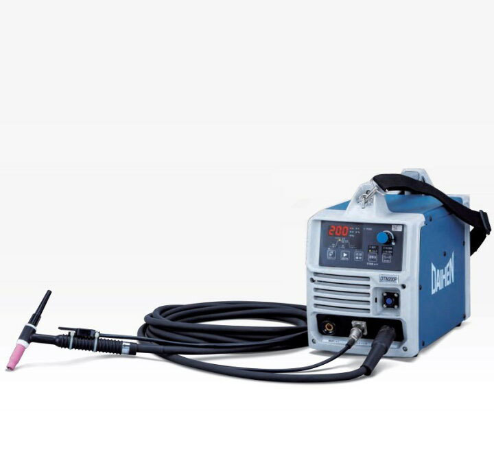 50000-393 ( free shipping ) TIG welding machine DTM-200P inverter control small shape direct current machine Pal s function large hen