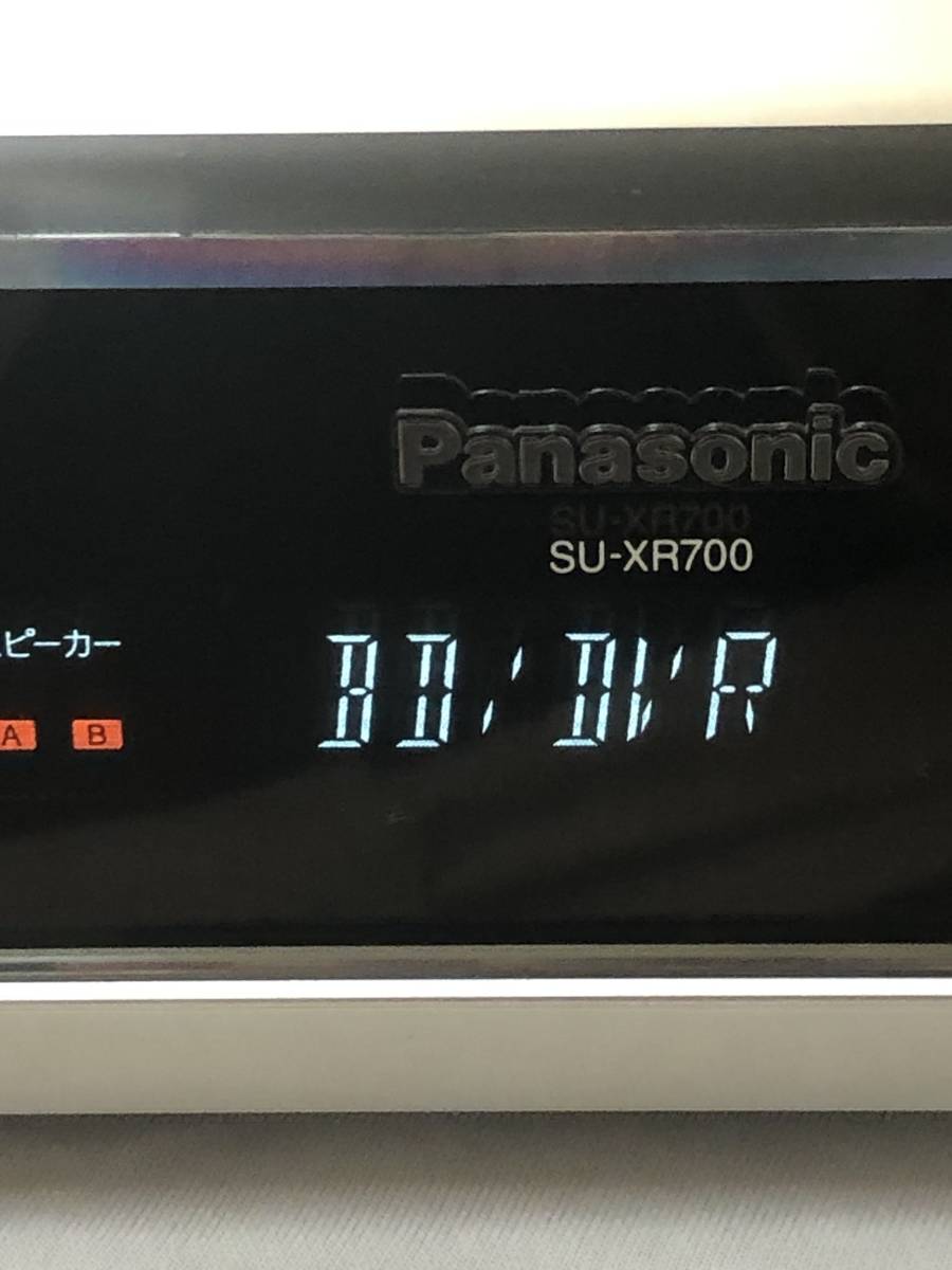 【動作品】パナソニック デジタルAVコントロールアンプ SU-XR700 アンプ 販売オーダー