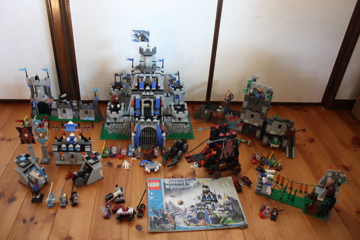 レゴ LEGO 8777 8778 8779 8780 8781 8799 8800 騎士 ナイト キングダム ミニフィグ セット 大量 お城 モルシア城 レア 希少 まとめ おもちゃ、ゲーム ブロック、積木 LEGO