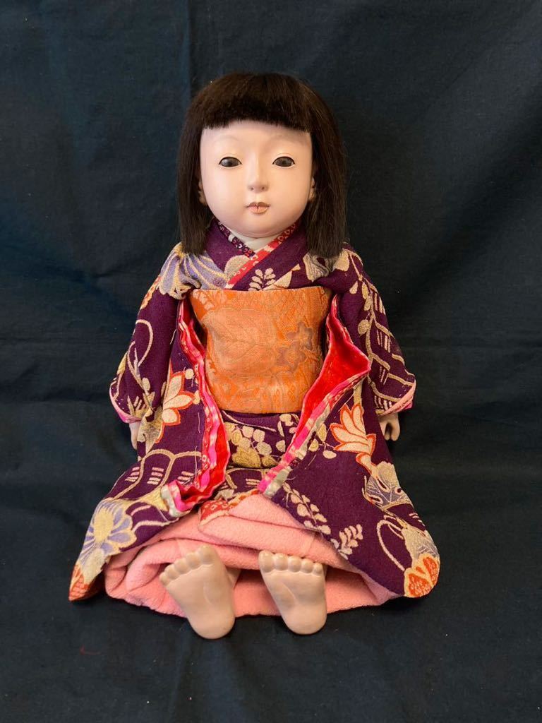 市松人形 51㎝ 光輝 アンティーク 玩具 雛人形 ビスクドール 日本人形