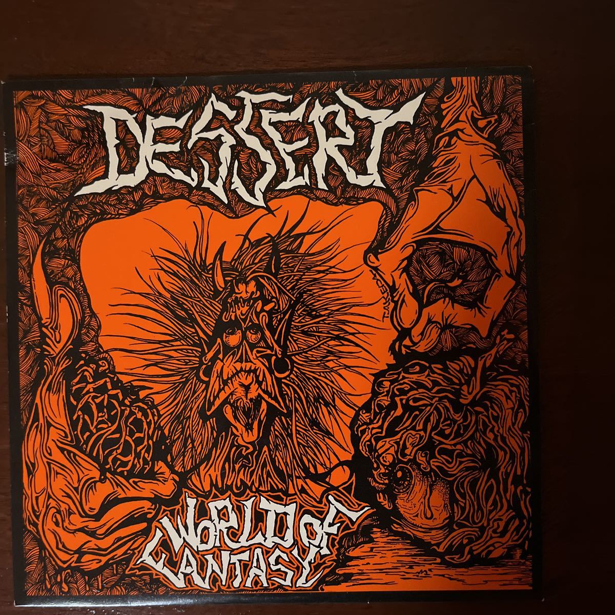 【EP】Dessert / World Of Fantasy Ranch Records RANCH-01 Hardcore, Punk 1998年