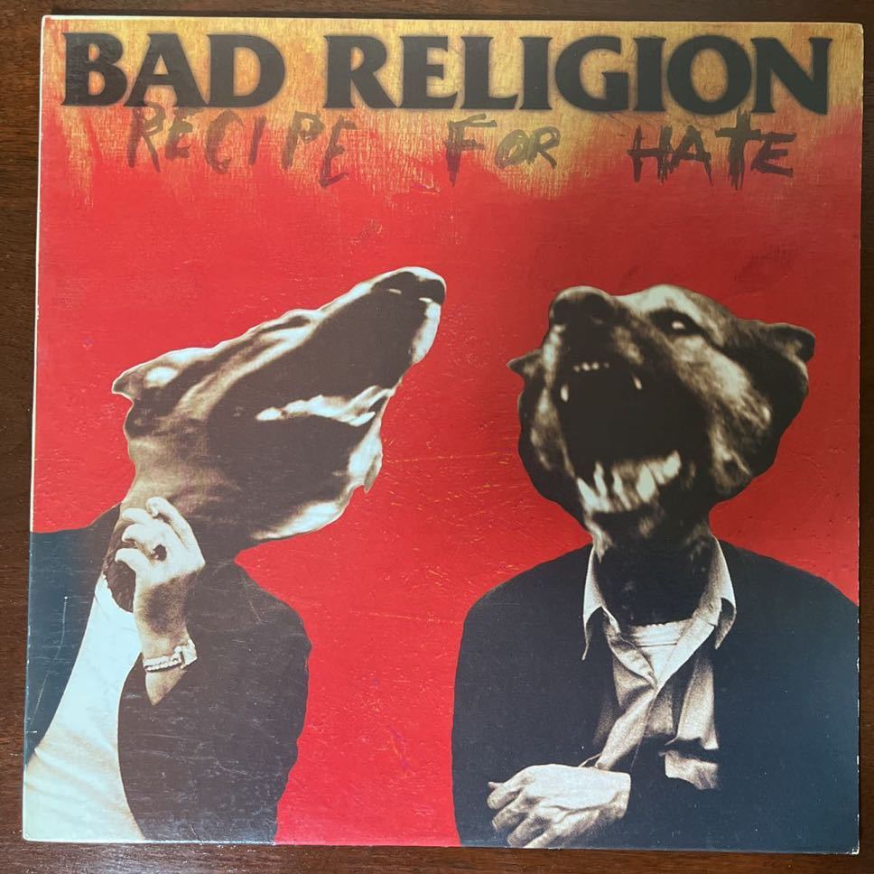 【LP】BAD RELIGION / recipe for hate Epitaph 86420-1 米ORIG 1993 検）パンクメロコアhardcore punk バッド・レリジョン ハイスタ_画像1