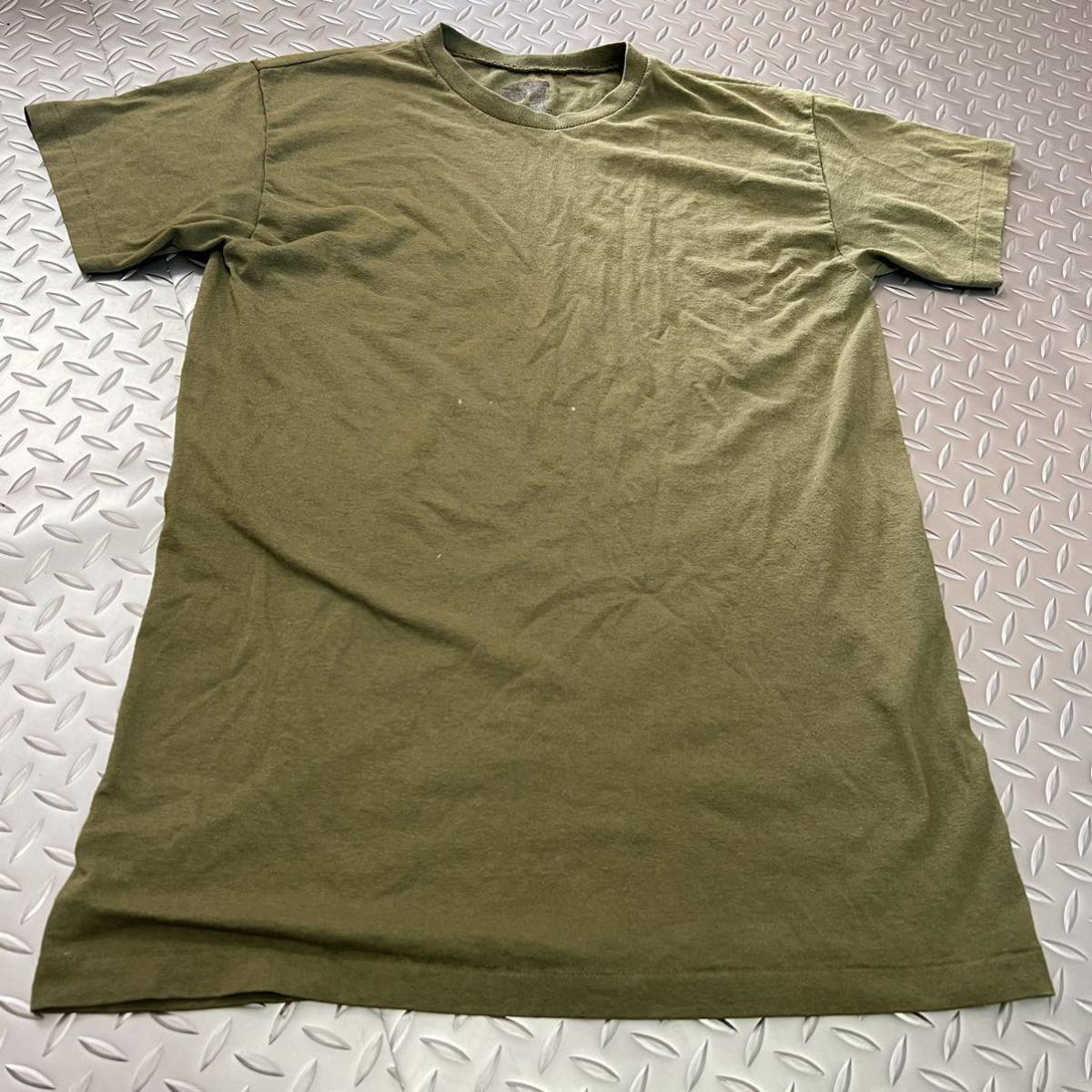 米軍放出品 Tシャツ　DUKE 　サバゲー　ランニング　OD MEDIUM (INV KL03)_画像1