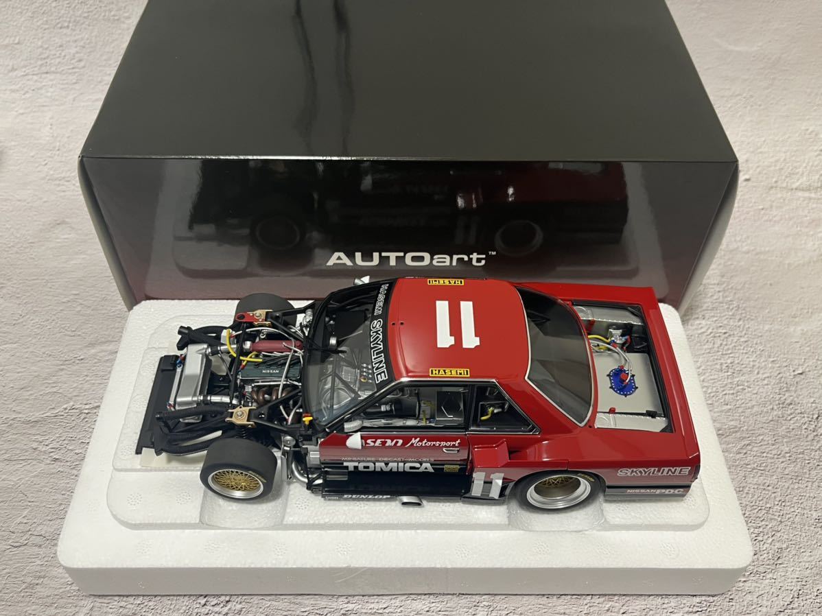AUTOart オートアート 1/18 ニッサン スカイライン RSターボ スーパー