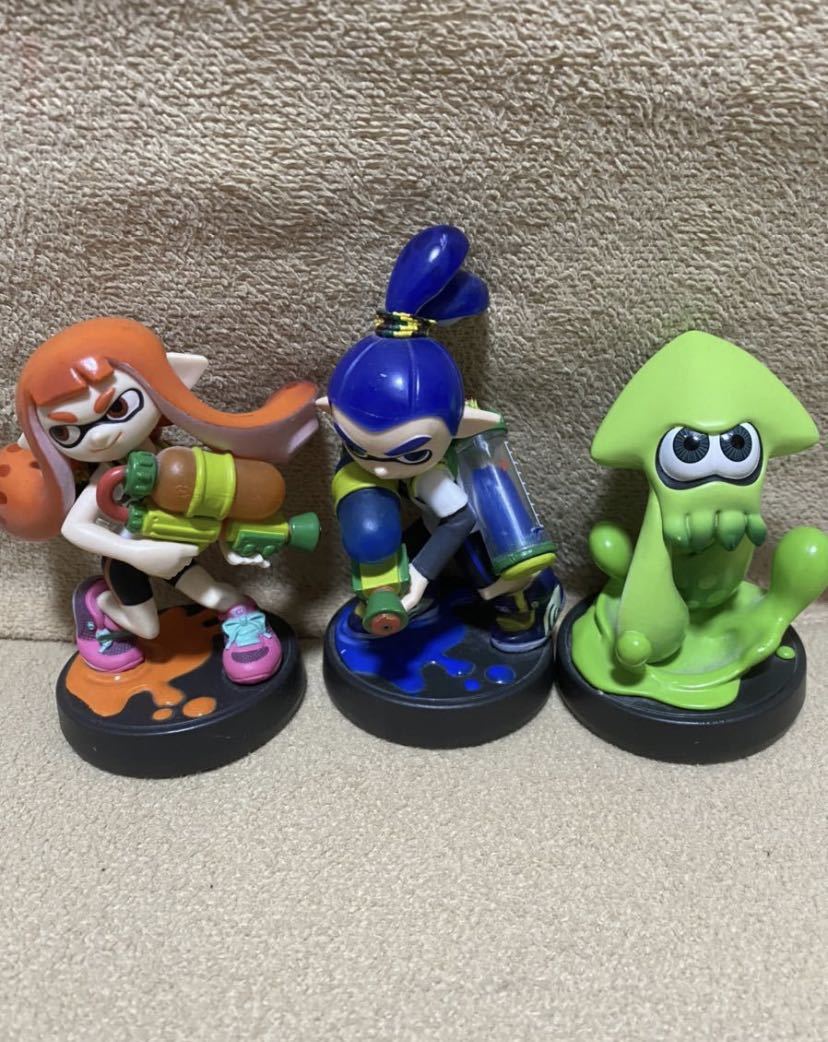 スプラトゥーン amiibo 3種類セット