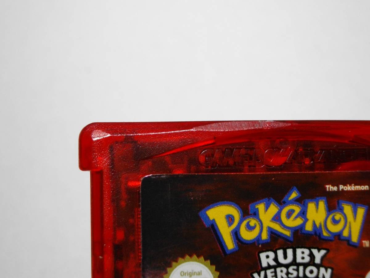 海外版 正規品 GBA ポケットモンスター ルビー 欧州版 英語版 海外版 正規品 GBA ポケットモンスター ルビー 欧州版 英語版