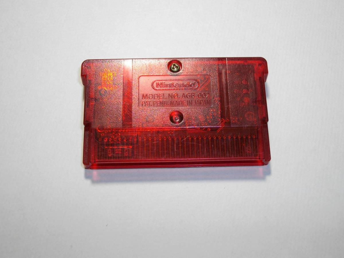 海外版 正規品 GBA ポケットモンスター ルビー 欧州版 英語版 海外版 正規品 GBA ポケットモンスター ルビー 欧州版 英語版