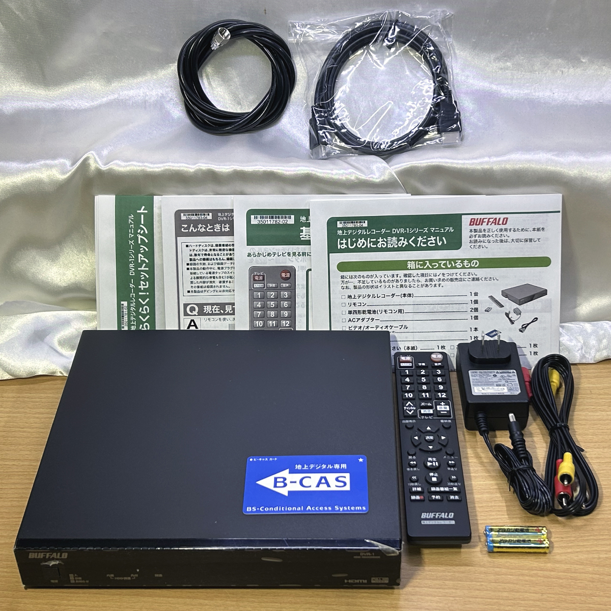 半額品 DVR-1/500G HDDレコーダー BUFFALO DVR-1 500GB - www.vidabio