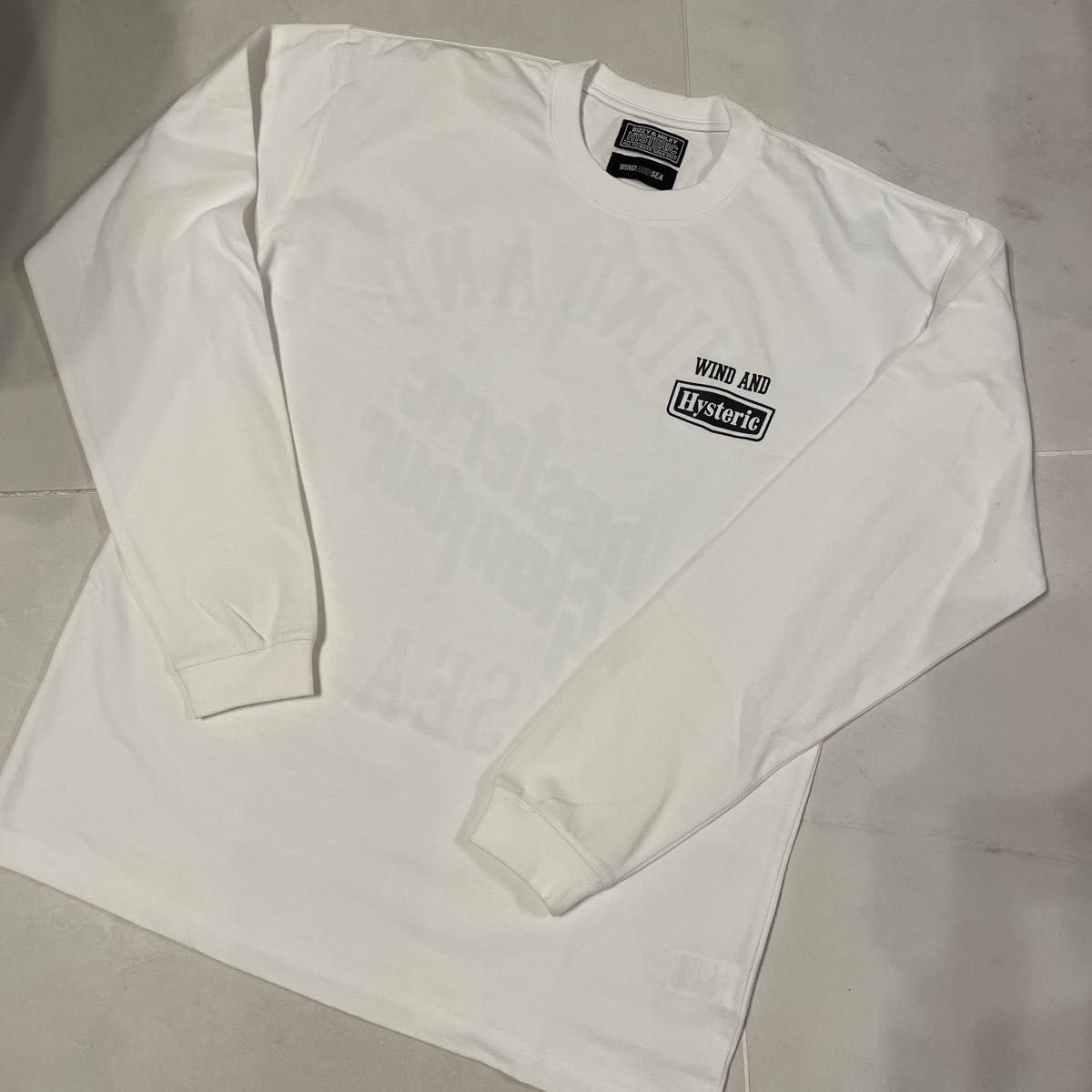 未使用 wind and sea ヒステリックグラマー ロンT 長袖Tシャツ正規品